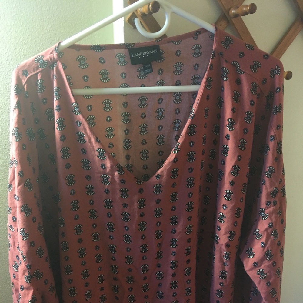 Lane Bryant patterned tunic